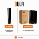 Dailygoods wikkelfolie zwart 50 cm x 300 m — afbeelding 6