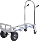 2-in-1 Aluminium Opvouwbare Steekwagen — 365 kg — afbeelding 2