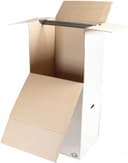 Kledingdoos XL met roede — 102x50x50 cm — afbeelding 2