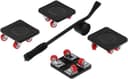 Meubellifter set 4-delig — rood — afbeelding 1