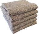 Ace Verpakkingen - Verhuisdeken / Opslagdekens - Verhuisdekens - 10 Stuks - 150 x 200 cm - Gestikte randen - Pakdeken - Beschermdekens - Grijs - Gerecycled — afbeelding 2