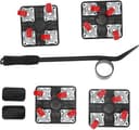 Meubellifter set 4-delig — rood — afbeelding 4