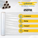 Transparante stretchfolie 40 cm — 100 m — afbeelding 3