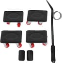 Meubellifter set 4-delig — rood — afbeelding 2