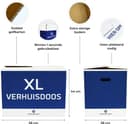Verhuisdozen 96 L — 10 stuks — afbeelding 3