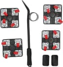 Meubellifter set 4-delig — rood — afbeelding 3