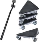 Draaibare meubelwagen set 2860 kg — zwart — afbeelding 1