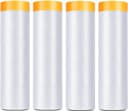 Afdekfolie met tape 2,4x20m — 4 stuks — afbeelding 1