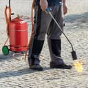 steekwagen gasflessen - voor 5 en 11 kg - rubberen banden - staal — afbeelding 5