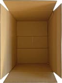 Verhuisdozen - 20 stuks – Extra Sterk – 56 Liter – Dubbel Golfkarton – Met Handgrepen - 50 kg laadvermogen — afbeelding 2