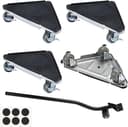 Draaibare meubelwagen set 2860 kg — zwart — afbeelding 5
