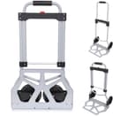 Opvouwbare steekwagen - 110 kg belastbaarheid - Aluminium - Zilver Grijs — afbeelding 1