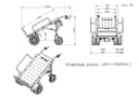 Elektrische steekwagen 400 kg breedte 940 mm 4 wielaandrijving MW Tools ES400 — afbeelding 2