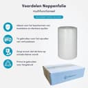 Specipack® Noppenfolie grote noppen - Ideaal om breekbare spullen te verpakken - Luchtkussenfolie - Effectief voor verpakkingsmaterialen - Verpakkingsfolie - 120 cm x 50 m x 100 MY — afbeelding 4