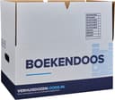 Boekendozen Professioneel - 50 stuks - 37 Liter - KlikKlak Verhuisdoos - Zelfsluitend - Dubbel golf karton - Extra Sterk - 60kg draagvermogen — afbeelding 5