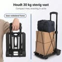 Trolley opvouwbaar — met bagagespin — afbeelding 6