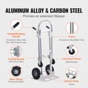 2-in-1 Aluminium Opvouwbare Steekwagen — 365 kg — afbeelding 5