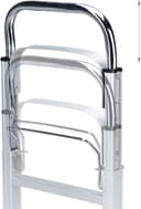 steekwagen - professioneel - tot 200 kg - metaal - licht - universeel - zilverkleurig — afbeelding 5