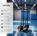 tectake® Steekwagen - Inklapbaar - Transportkar met stalen frame - Luchtbanden - Belastbaar tot 200 kg - Transporter voor kratten, dozen, verhuizing — afbeelding 2