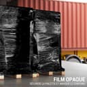 Zwarte rekfolie 40 cm — 6 rollen — afbeelding 2