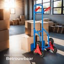 tectake® Trapsteekwagen - Traploper - Robuust Stalen Frame met Sterwielen - Belastbaar tot 200 kg - Ideaal voor Verhuizingen, Leveringen en Tuinwerk - 103 x 49 x 66 cm - Steekwagen voor Trappen - Trolley — afbeelding 5