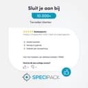 Specipack® Noppenfolie - Ideaal om breekbare spullen te verpakken - Luchtkussenfolie - Effectief voor verpakkingsmaterialen - Verpakkingsfolie - 100 cm x 100 m x 70 MY — afbeelding 5