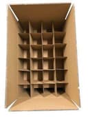 Profipack Glazendoos verdeling karton - 48 glazen - per stuk — afbeelding 2