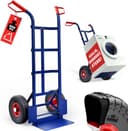 Gardebruk Steekwagen – Transportkar Opvouwbaar Luchtbanden 200kg – Blauw — afbeelding 1