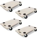 Set van 4 meubelrollers — 200 kg — afbeelding 4
