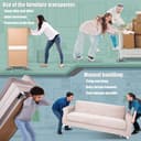 Set van 4 meubelrollers met hefboom — afbeelding 6