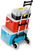 Kibani Steekwagen Opvouwbaar - 75 kg Draagvermogen - Transportwagen - Plateauwagen - Steekkar - Inklapbare Steekwagen - Meubelroller — afbeelding 4