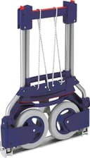 Inklapbare professionele steekwagen RuXXac-cart Business - aluminium - draagvermogen 125 kg — afbeelding 4
