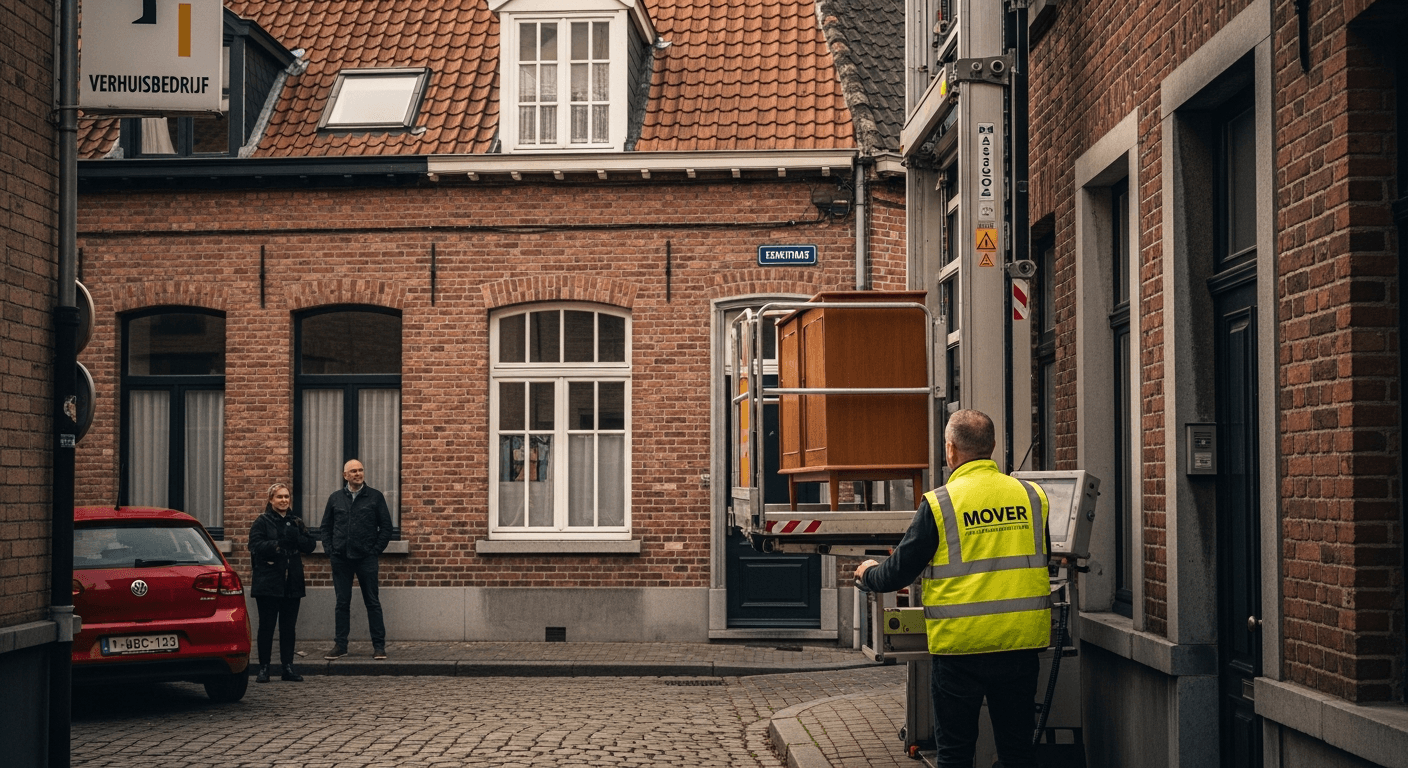 Verhuislift huren | Prijs berekenen & reserveren | Verhuiskampioen