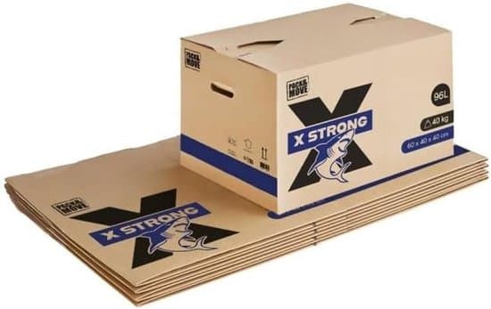 Verhuisdozen 96 liter 40 kg — 5 stuks