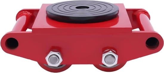 Meubelroller 30 x 20 x 9 cm — rood