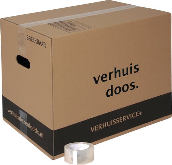 Verhuisdozen dubbelwandig 60 L — 5 stuks