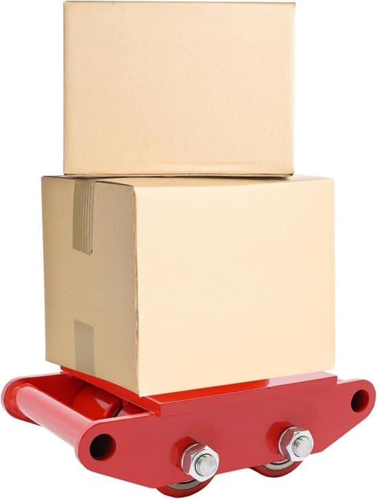 Transportroller 6 ton — rood