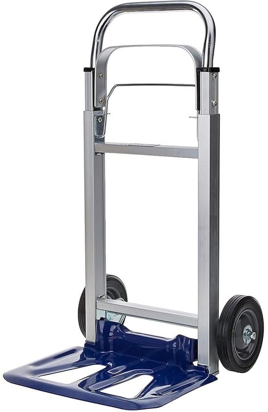 Steekwagen Aluminium - Transportkar Handig - Zware Lasten Verplaatsen - Lichtgewicht Sterk Frame - 107x38x19 cm - Multicolor