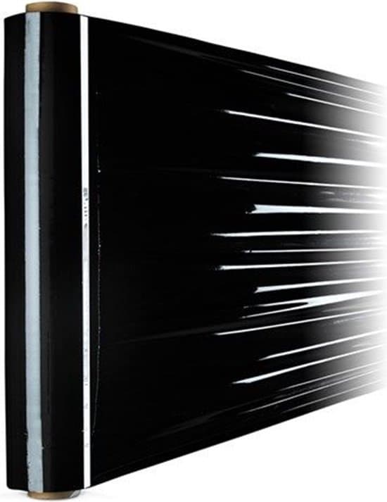 Ivana rekfolie 500mm x 300mtr x 23my zwart
