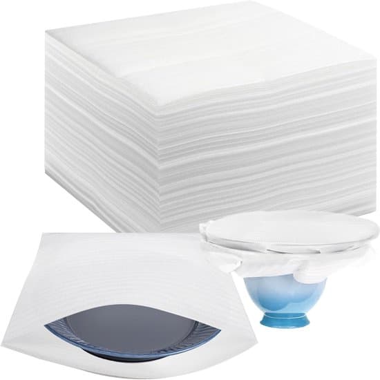 Noppenfolie en schuimverpakking 30x30 cm — 100 stuks