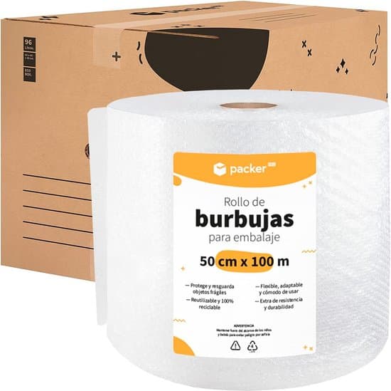 Witte verhuisdozen 96 liter — 10 stuks