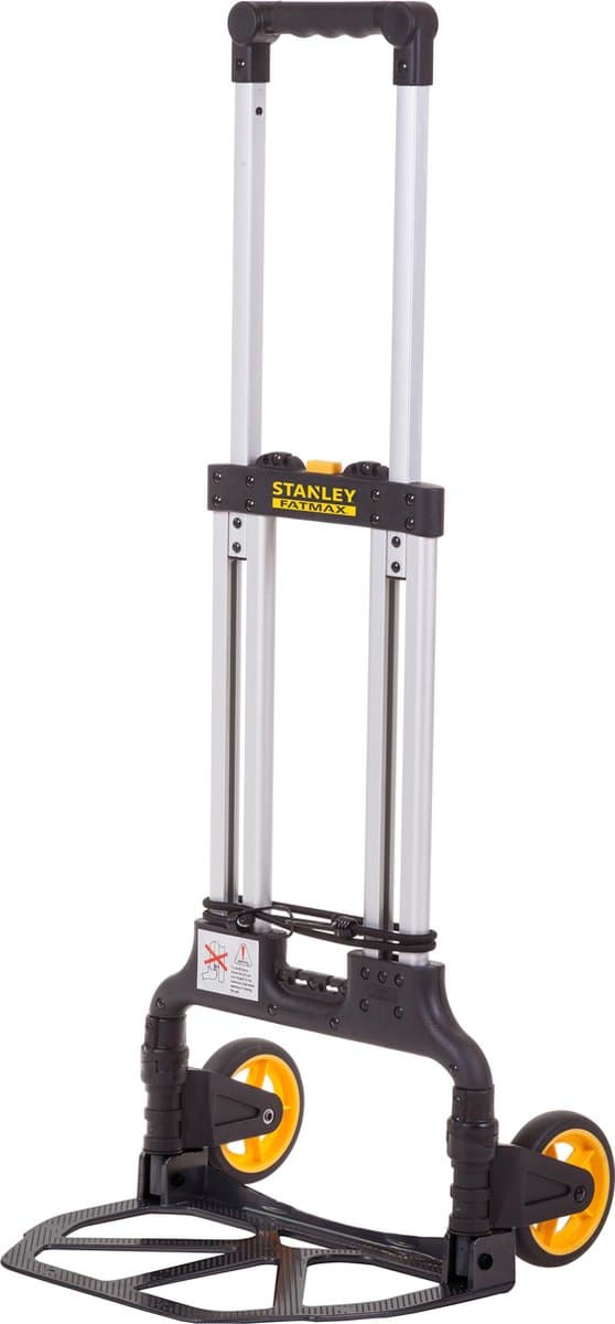 Stanley opvouwbare steekwagen 70 kg — zwart/zilver