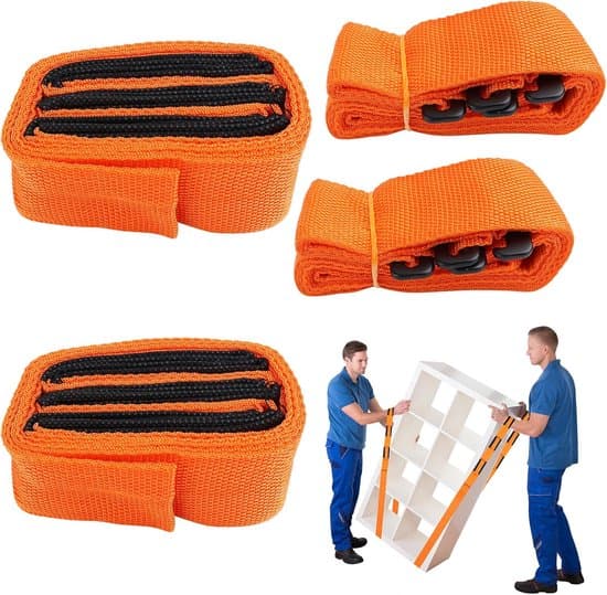 Verstelbare draagriemen 380 kg — oranje
